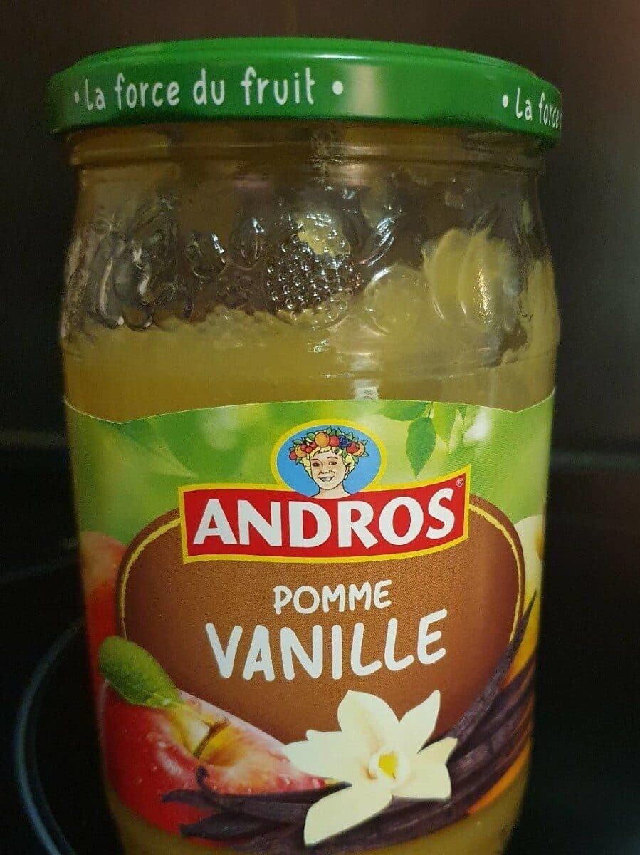 Andros Pomme vanille packshot