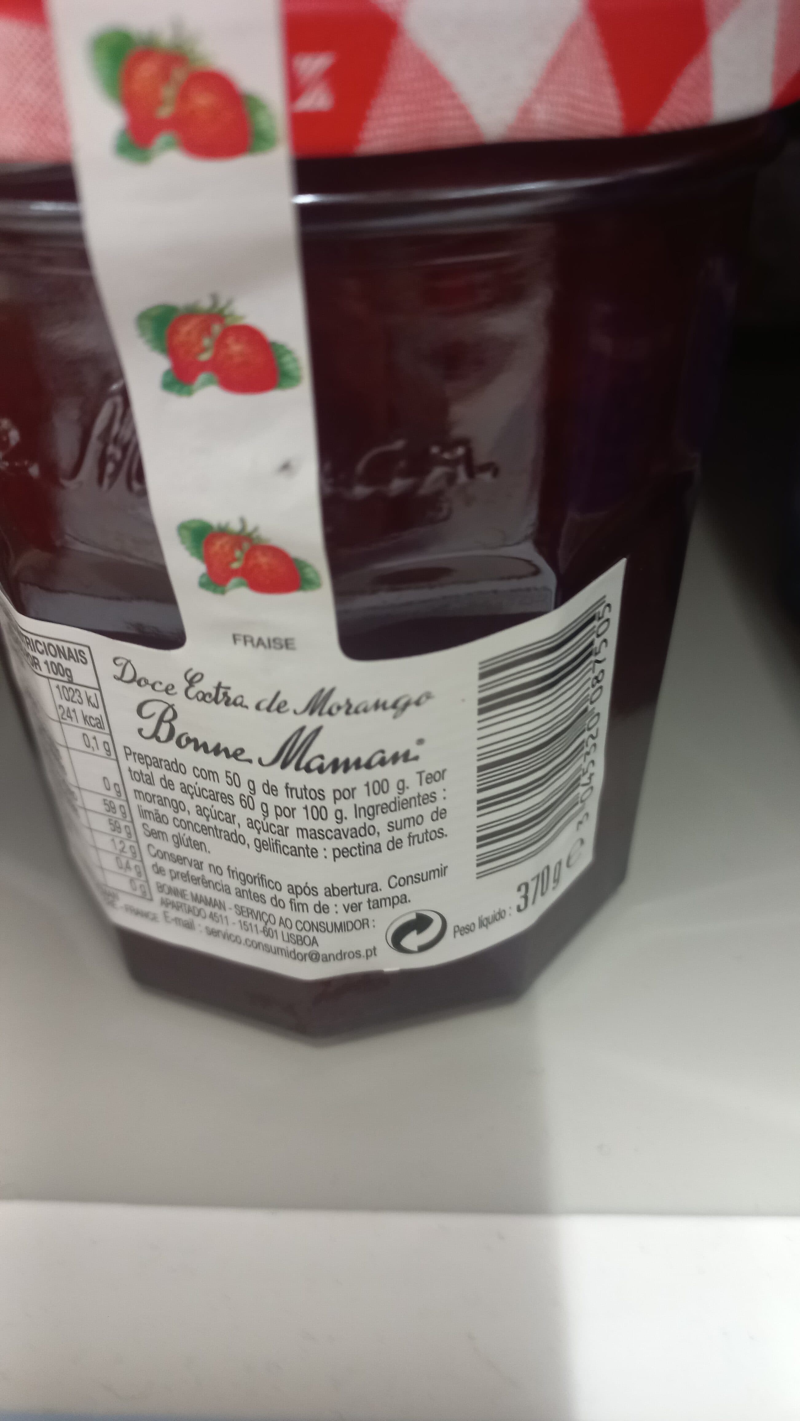 Bonne Maman Bonne Maman confiture Fraise packshot