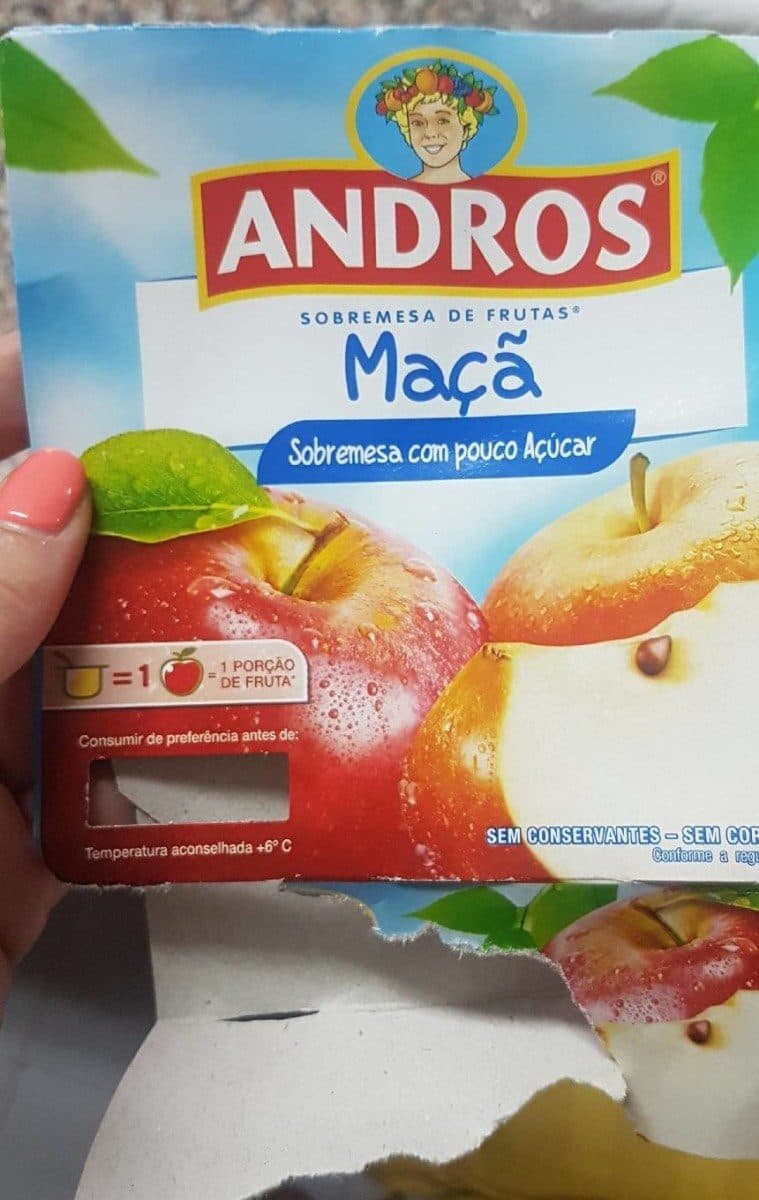 Andros Compote maca packshot