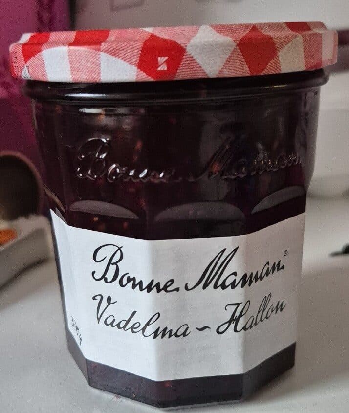 Bonne Maman Vadelma Hallon packshot