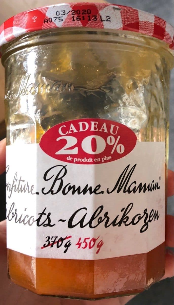 Bonne Maman Confiture Abricots packshot