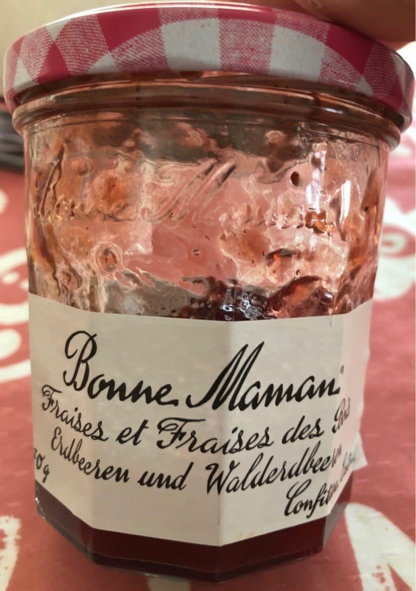 Bonne Maman Confiture fraises et fraises des bois packshot