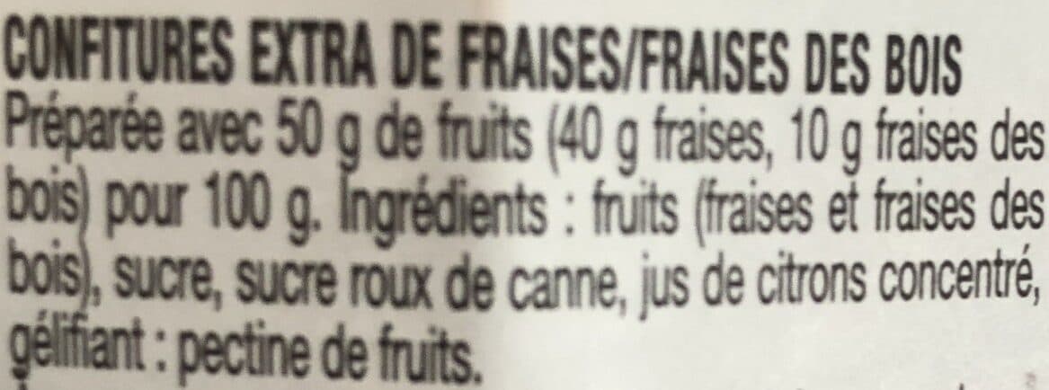 Bonne Maman Confiture fraises et fraises des bois packshot