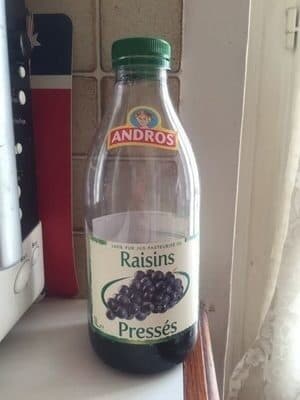Andros 100% pur jus de Raisins pressés packshot