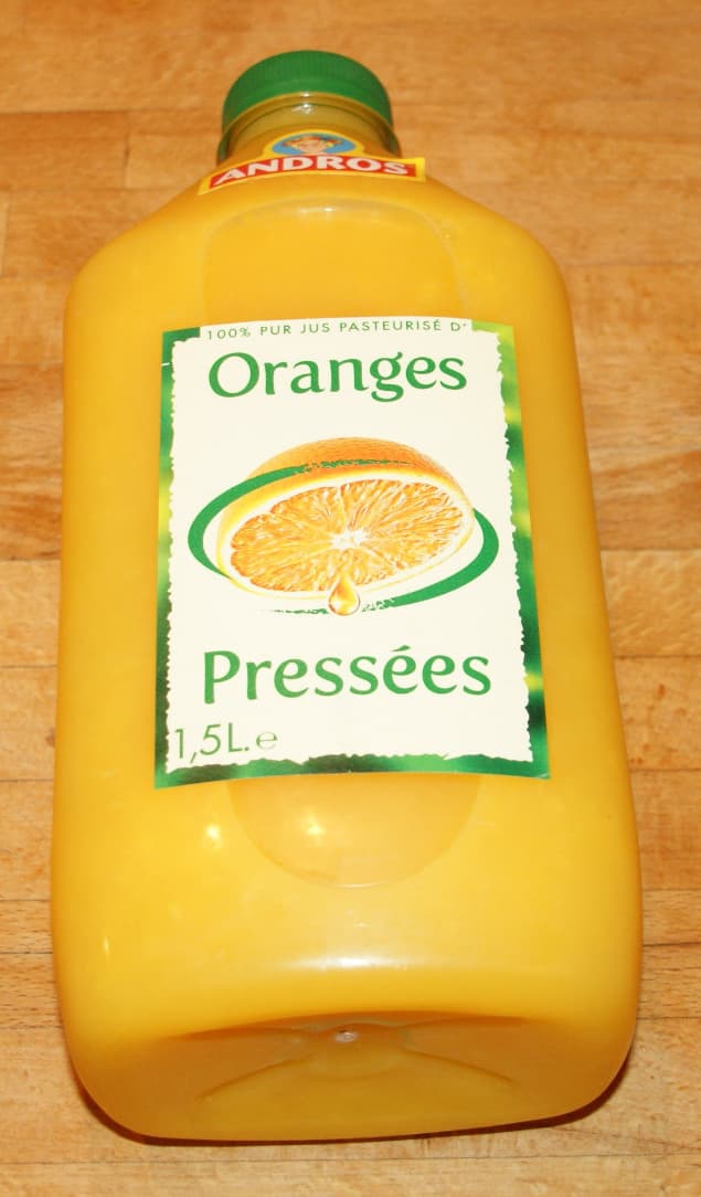 Andros Oranges Pressées packshot