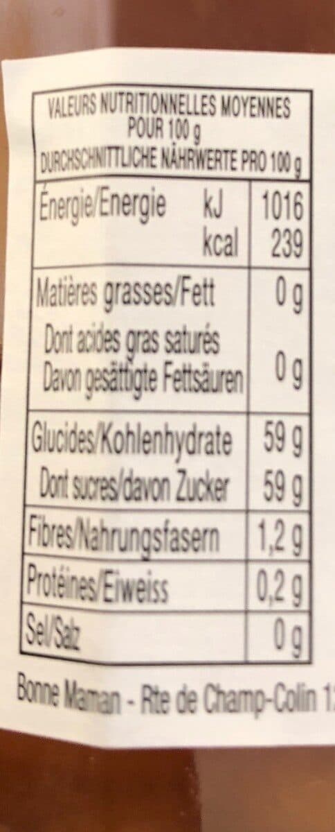 Bonne Maman Confiture coings en morceaux packshot