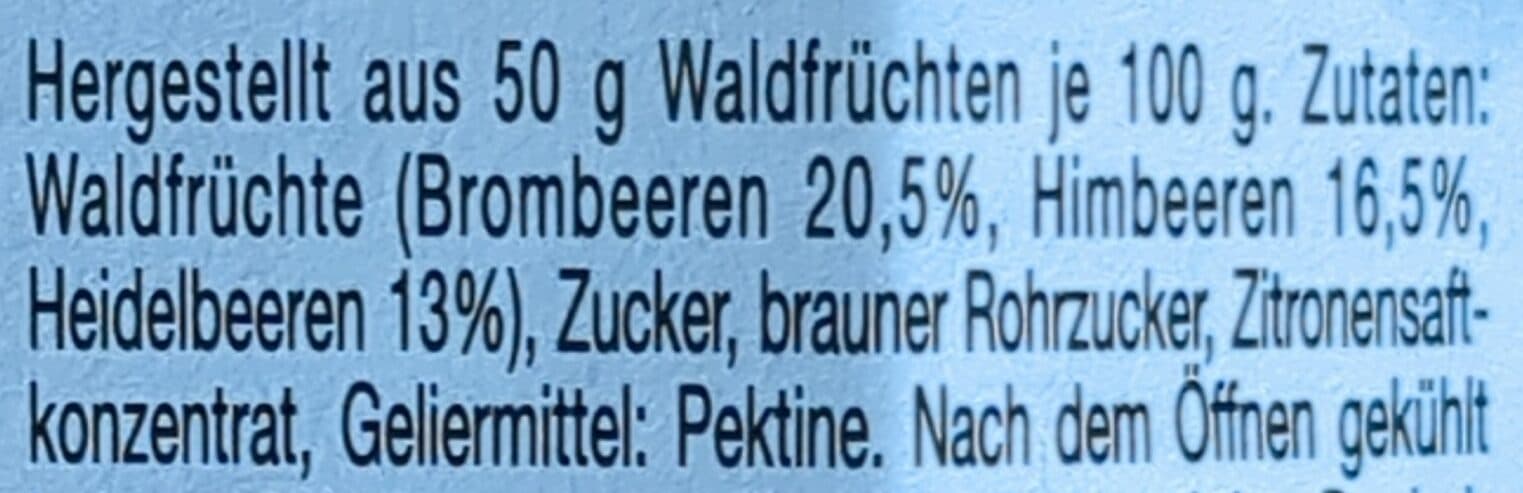 Bonne Maman Waldfrucht-Konfitüre packshot