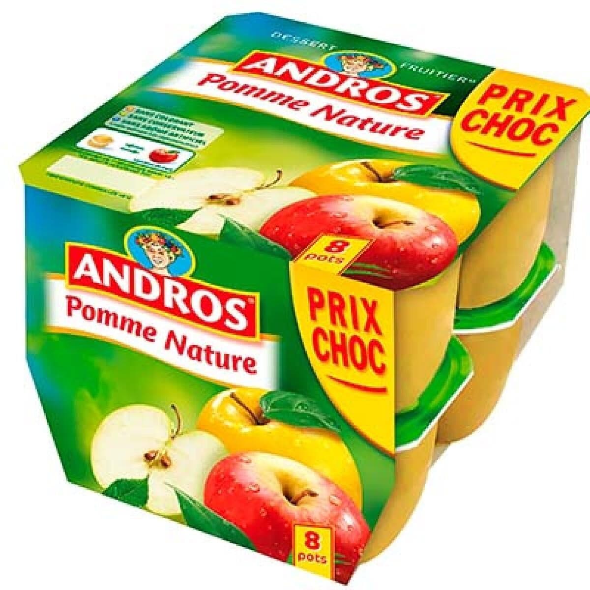 Andros Compote pomme packshot