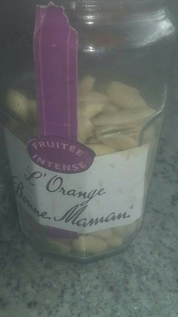 Bonne Maman L orange fruitée intense packshot