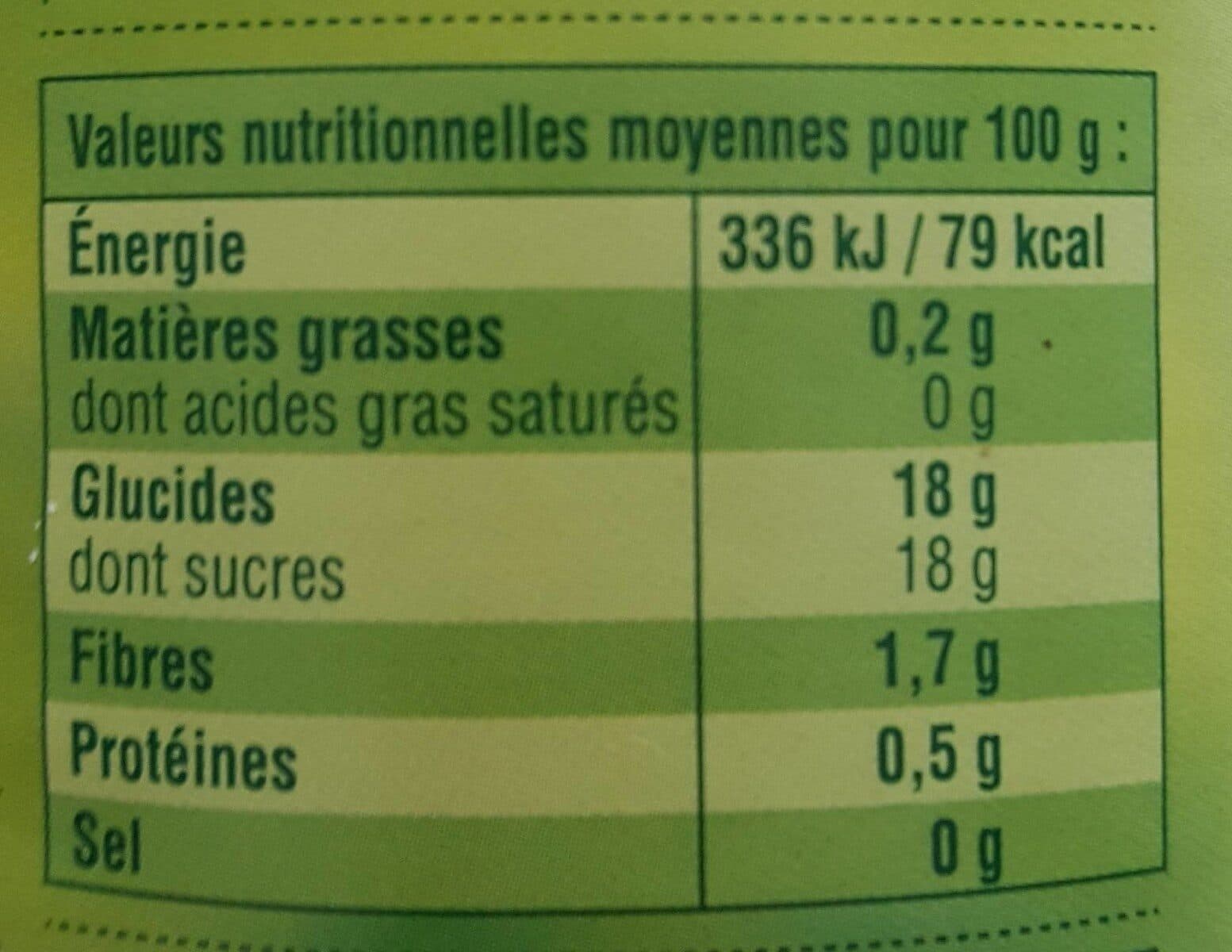 Andros Compote Pomme Abricot Peche Morceaux packshot