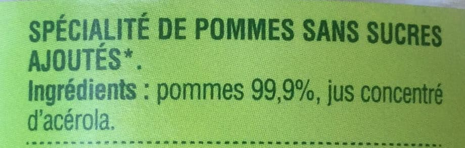 Andros Pomme morceaux sans sucre ajoute packshot