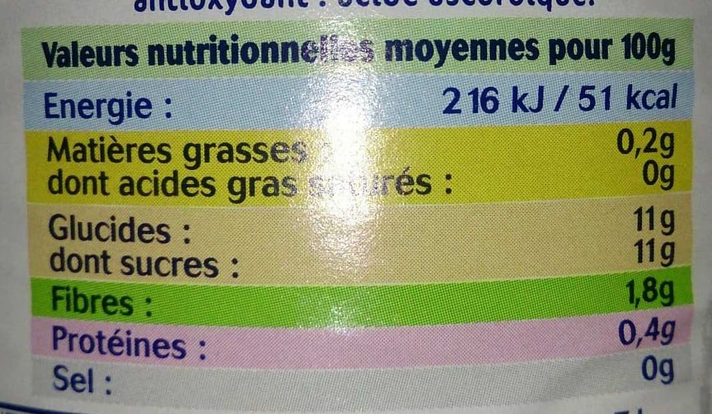Andros Pomme Ananas SSA packshot