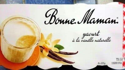 Bonne Maman Yaourt à la Vanille naturelle packshot