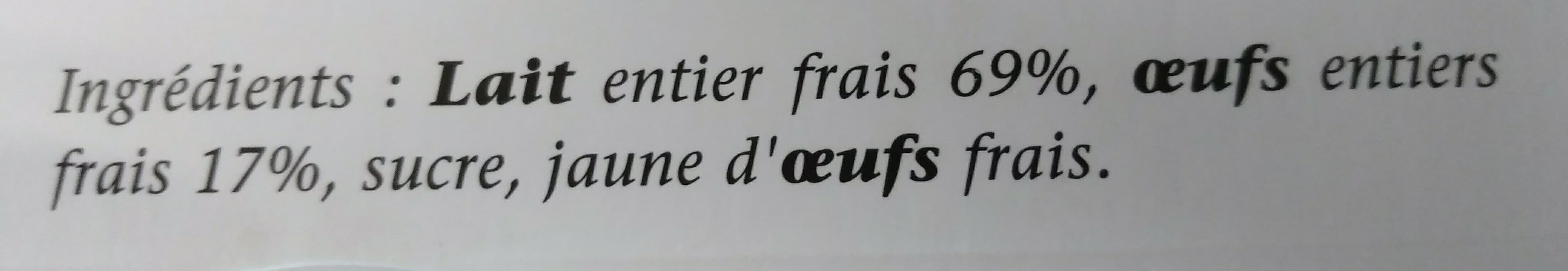 Bonne Maman Oeuf Au Lait packshot