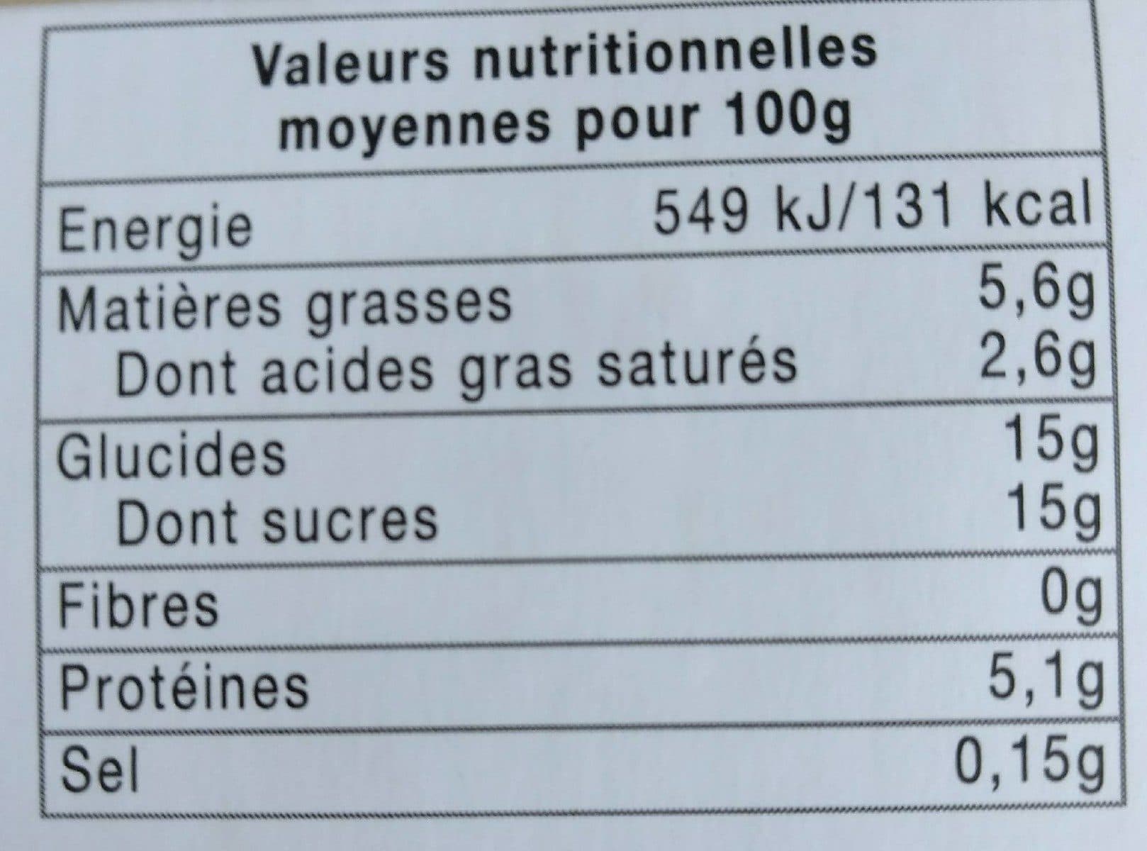 Bonne Maman Oeuf Au Lait packshot