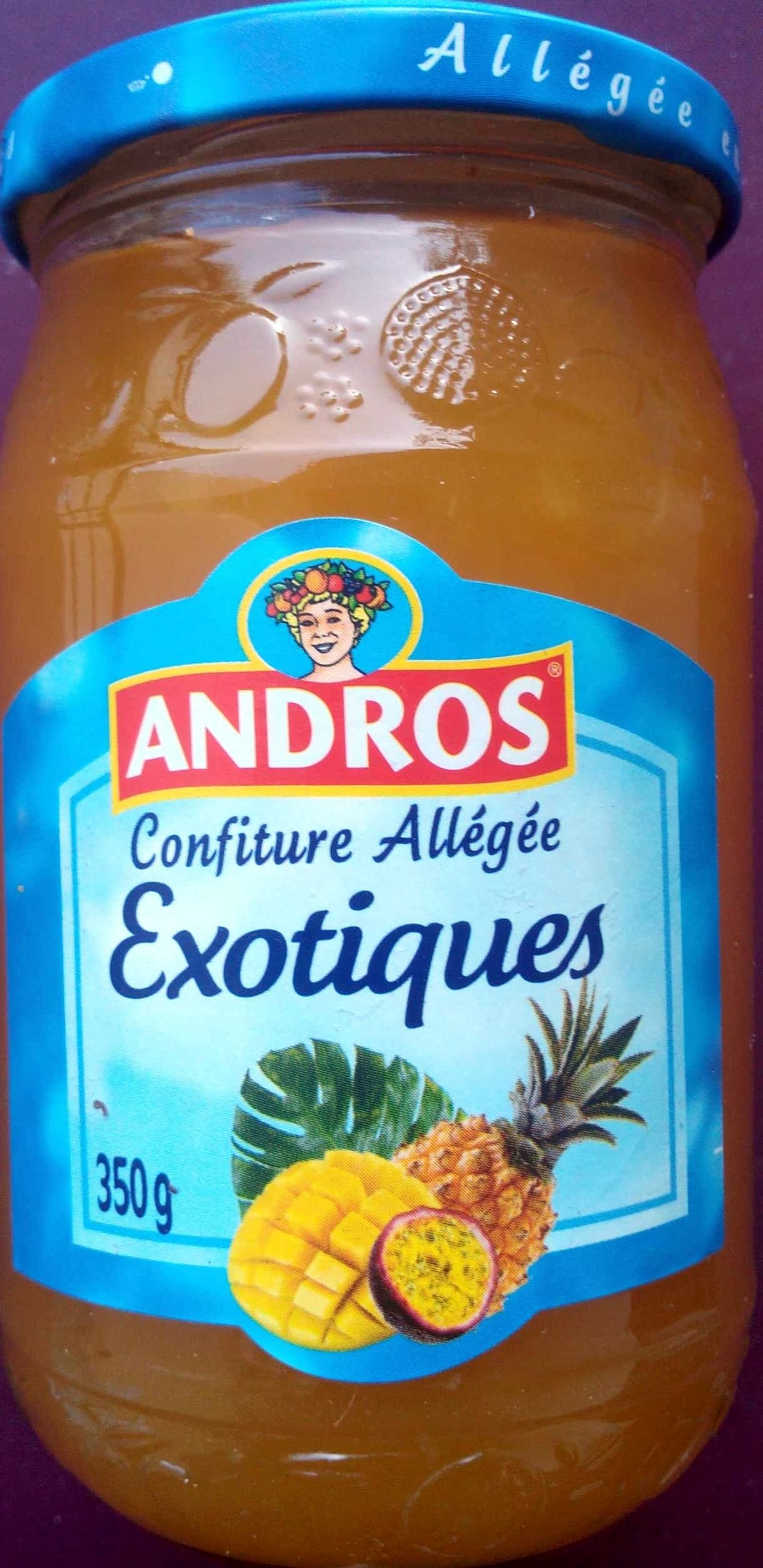 Andros Confiture allégée exotiques packshot