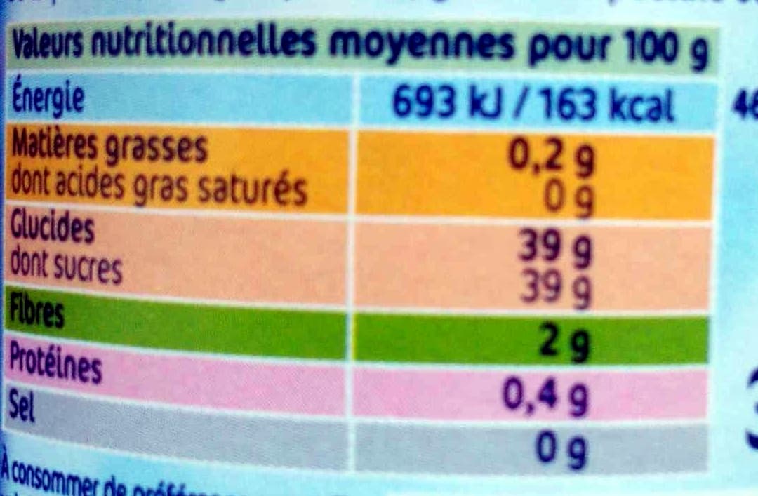 Andros Confiture allégée exotiques packshot