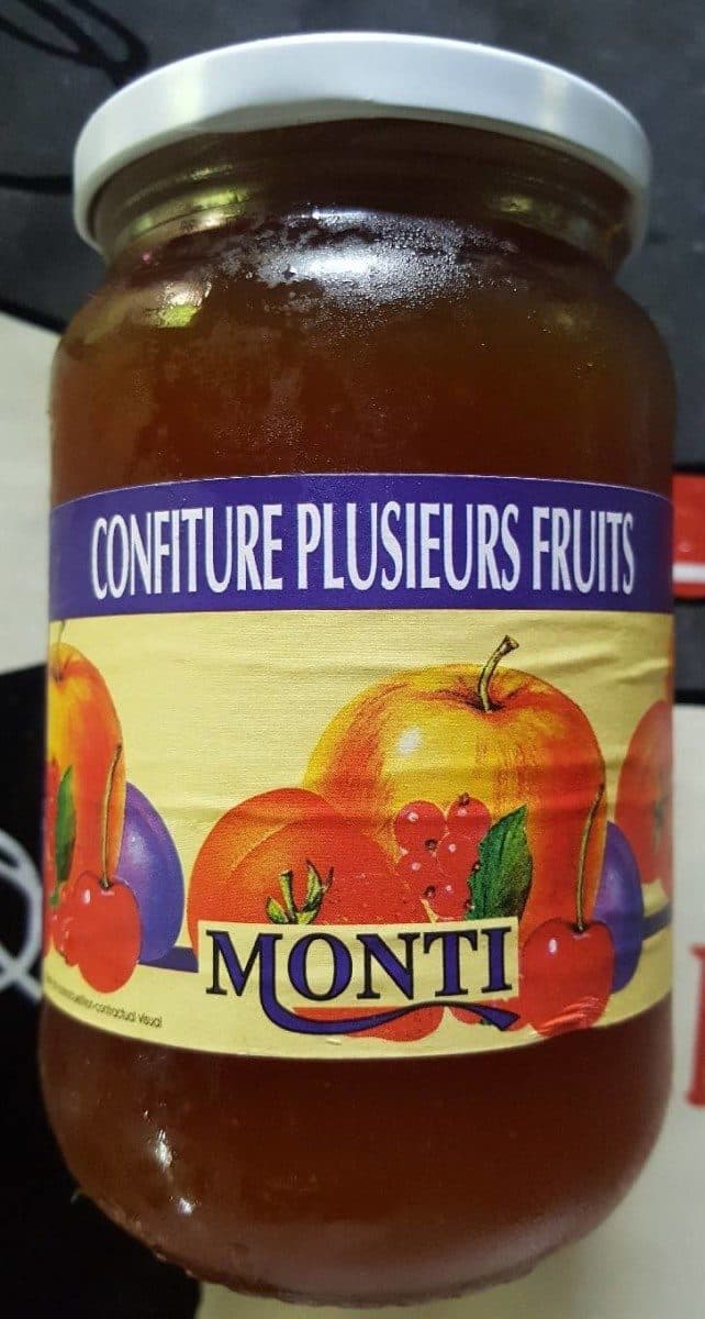 Open Food Facts Confiture plusieurs fruits packshot
