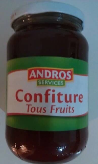 Andros Confiture Tous Fruits 440g packshot