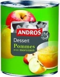 Andros Dessert De Pommes Tamisées packshot
