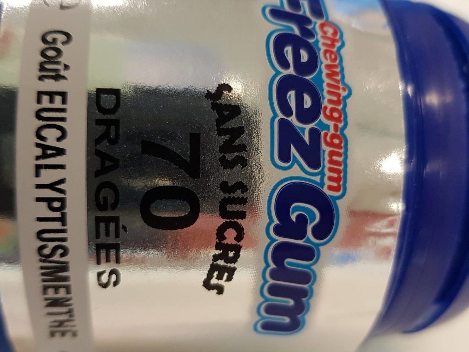 Freez Gum Chewing-gum packshot