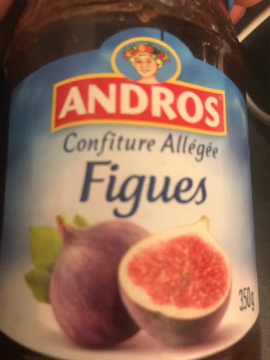 Andros Confiture allegee figues packshot