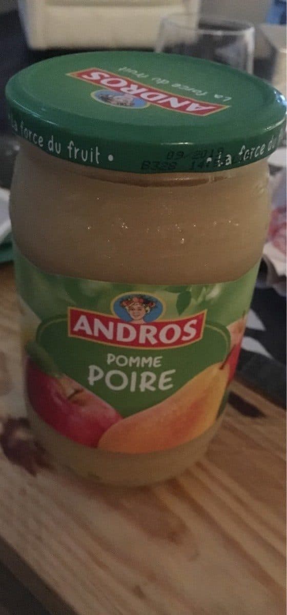 Open Food Facts Compote pomme poire packshot