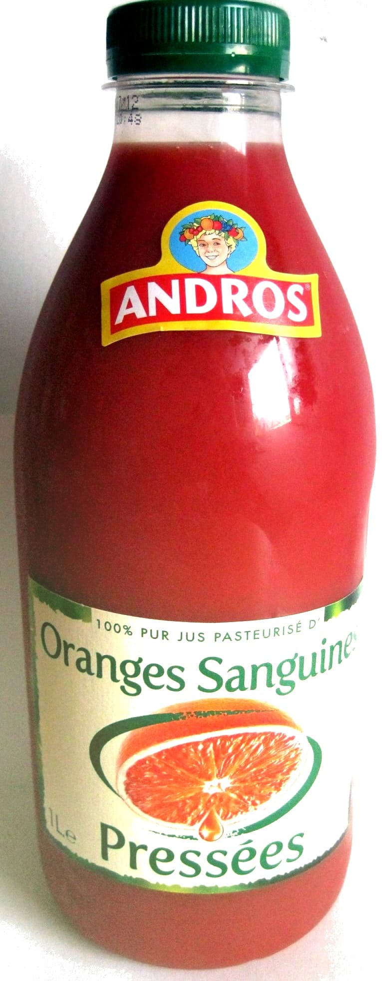 Andros Oranges Sanguines Pressées packshot