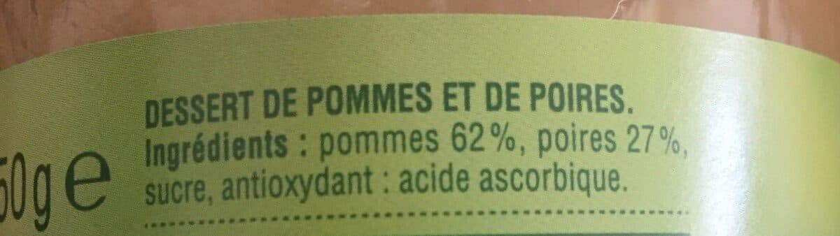 Open Food Facts pomme poire packshot
