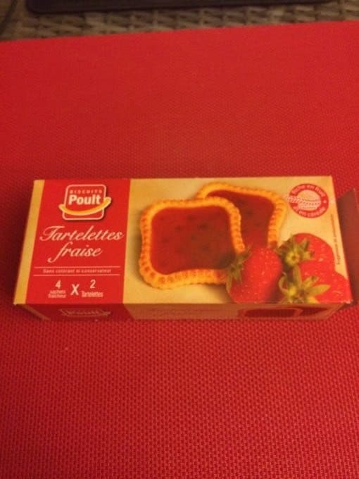 Biscuits Poult Tartelettes Fraise packshot