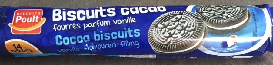 Poult biscuits cacao packshot