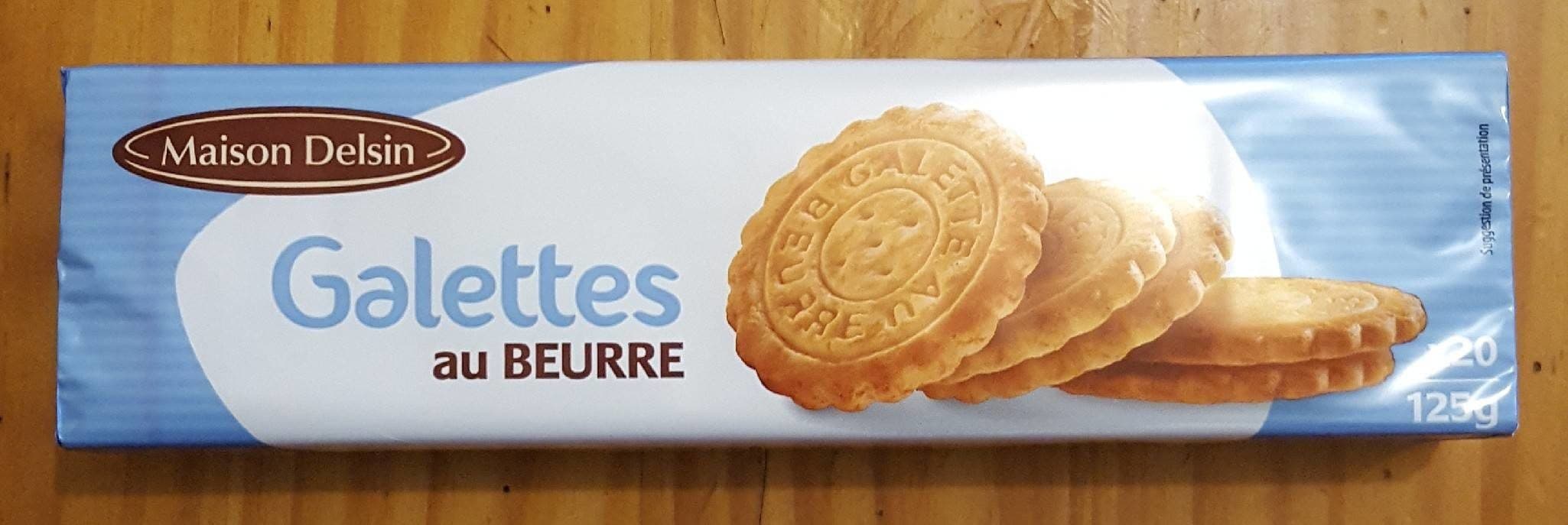 Maison Delsin Galettes au BEURRE packshot