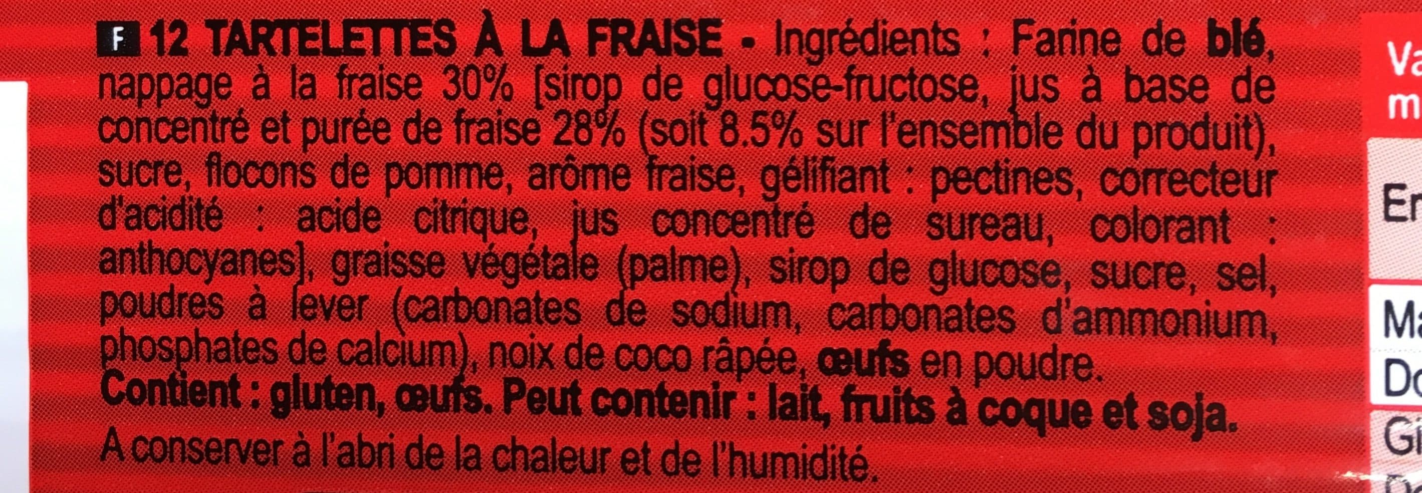 Maison Delsin Tartelettes a la fraise packshot