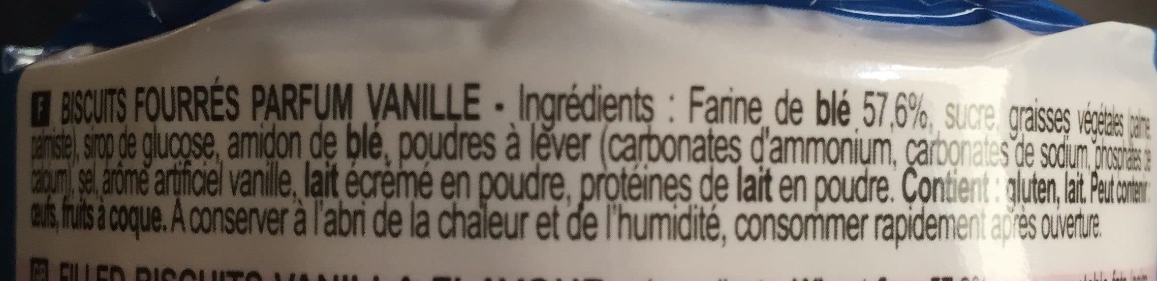 Open Food Facts 15 Fourres Vanille packshot