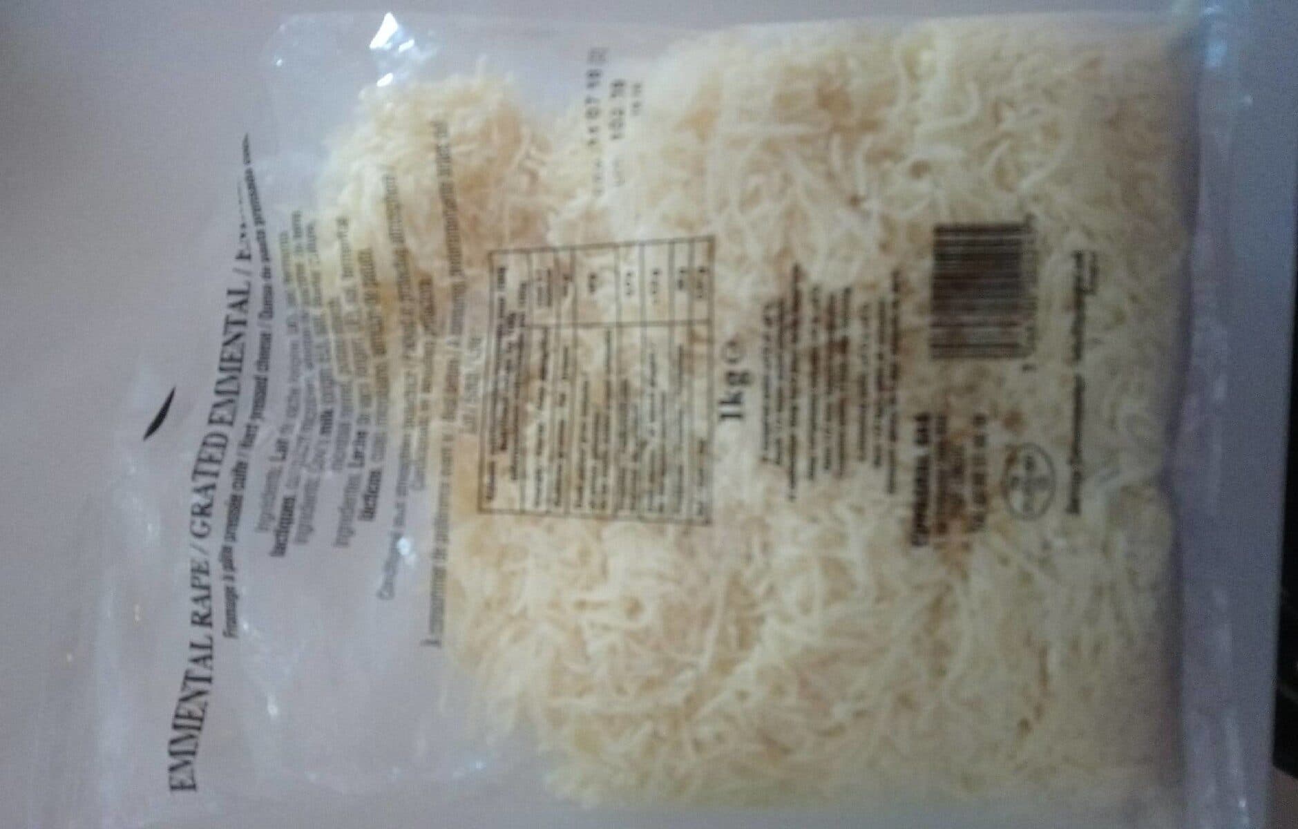 Open Food Facts Emmental râpé packshot