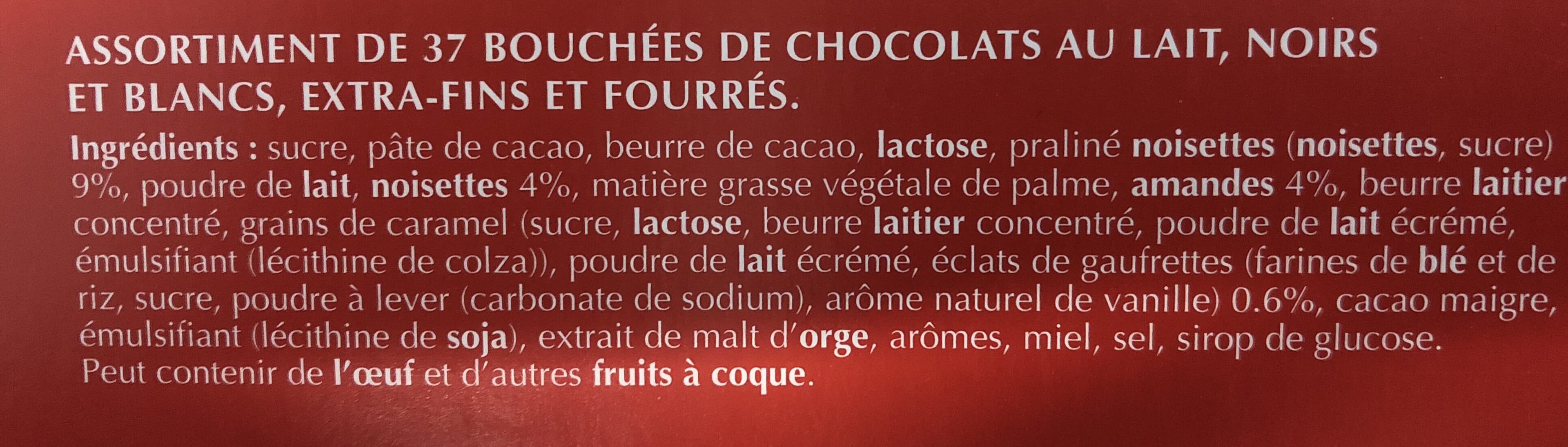 Lindt Connaisseurs Croquants packshot