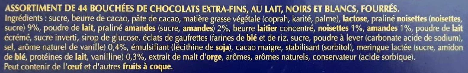 Lindt Assortiment chocolats Champs-Elysées packshot