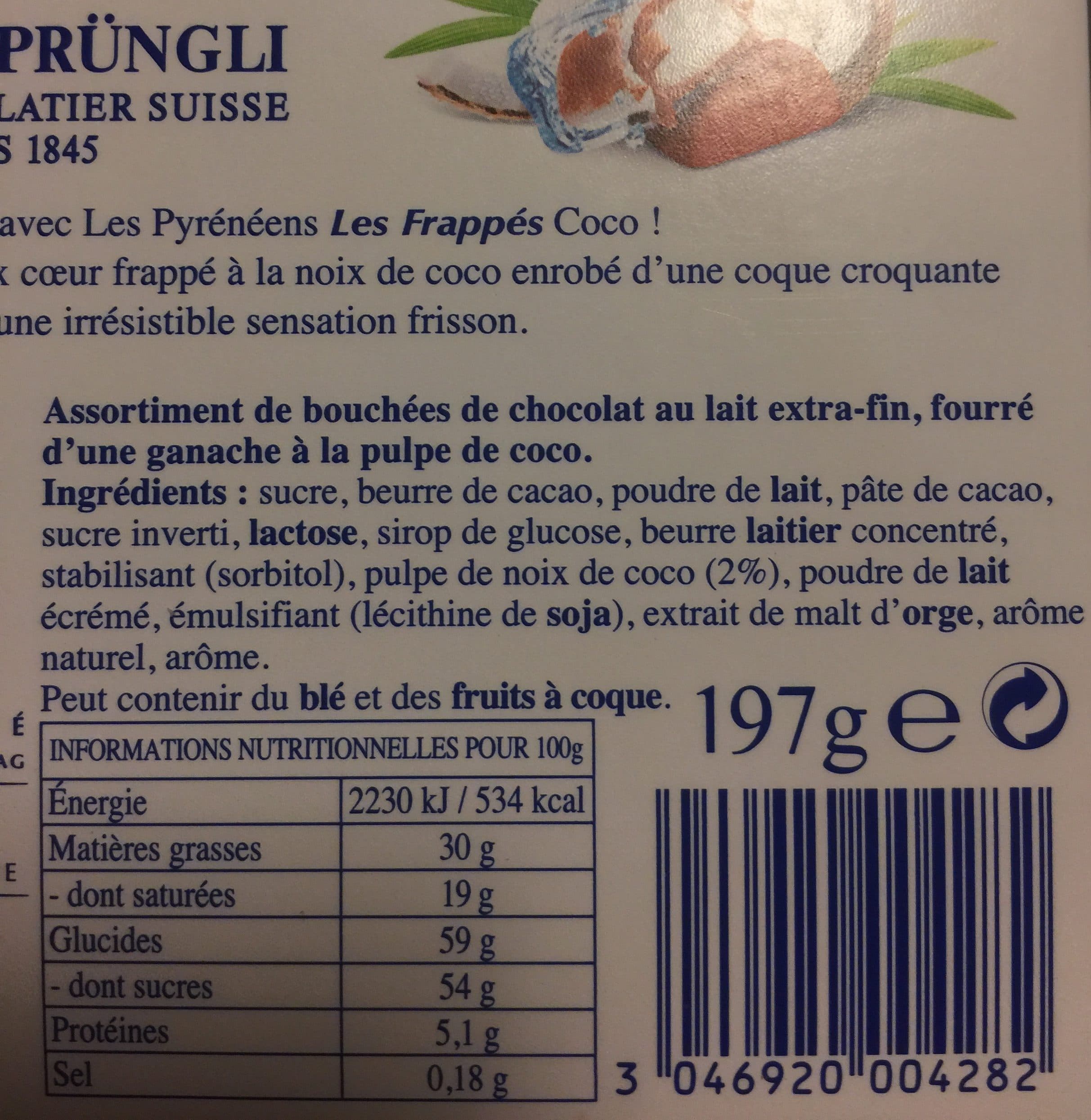 Lindt Les Pyrénéens packshot