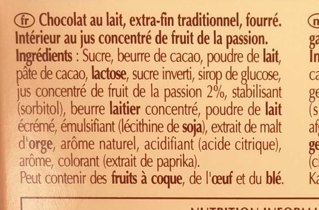 Lindt Creation Passion Frappée packshot