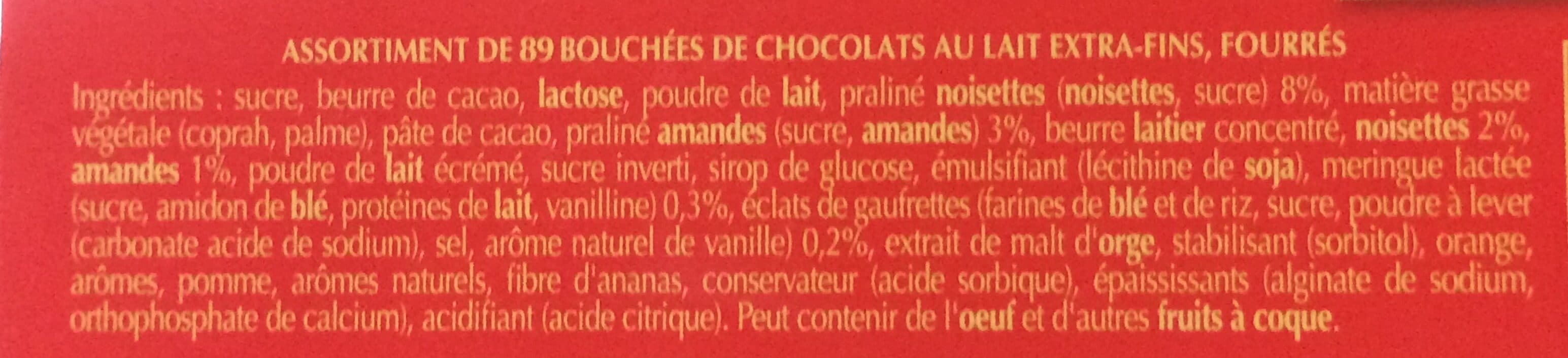 Lindt Selection prestigieuse fins chocolat lait packshot