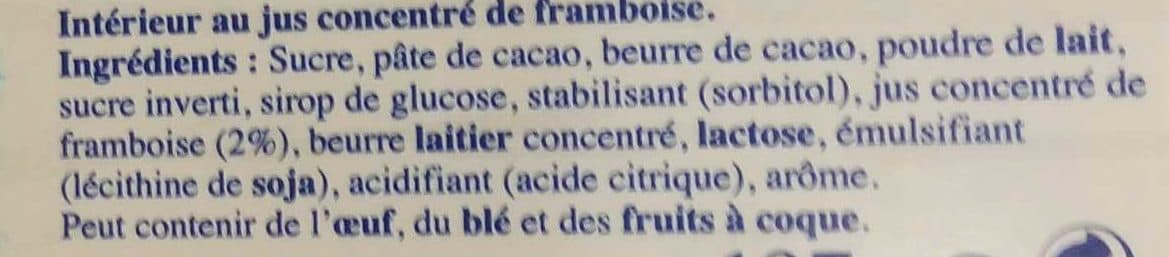 Lindt Les Pyrénéens Les Frappés Framboise packshot