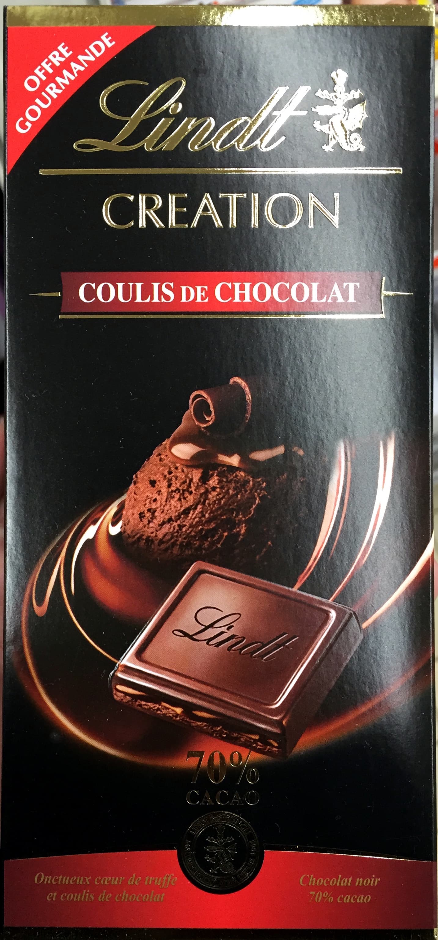LINDT CRÉATIN Creation Coulis de Chocolat packshot
