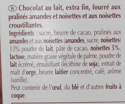 Lindt Creation Rocher Lait packshot