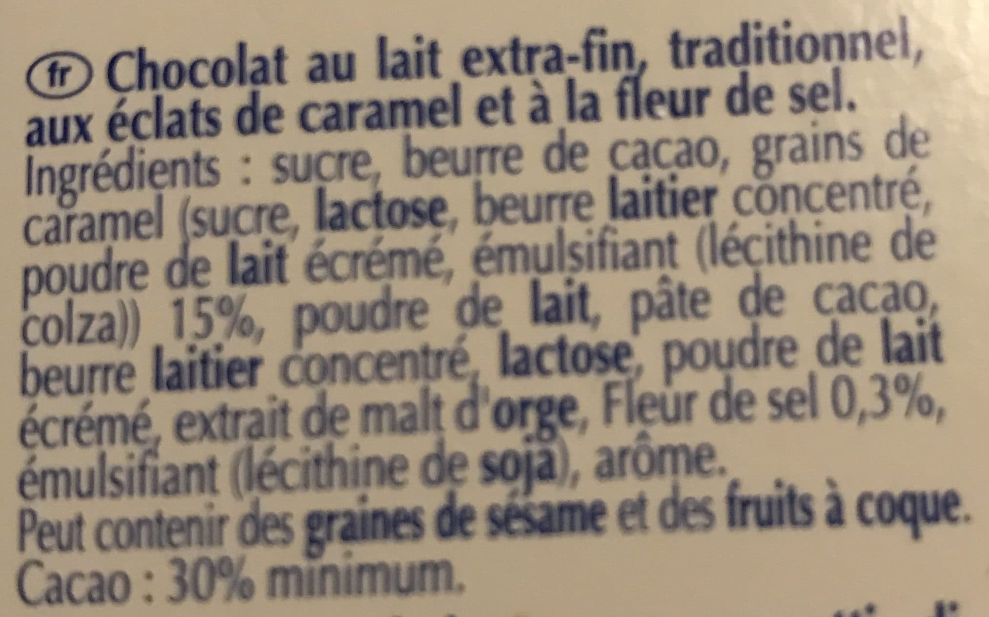 Lindt Excellence Milk Sea Salt Caramel packshot