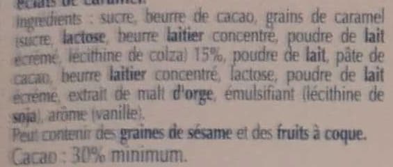 Lindt Excellence - Caramel croquant, lait aux éclats de fin caramel packshot