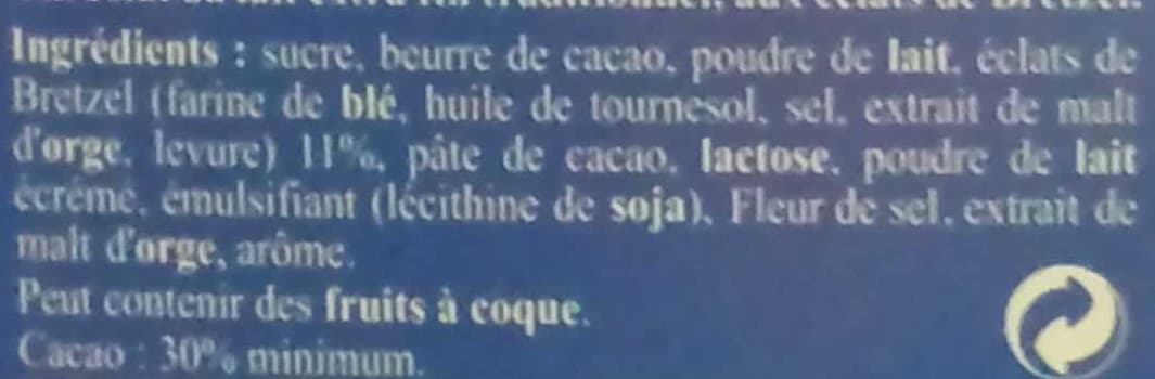 Lindt Recette Originale - Éclats de Bretzel packshot