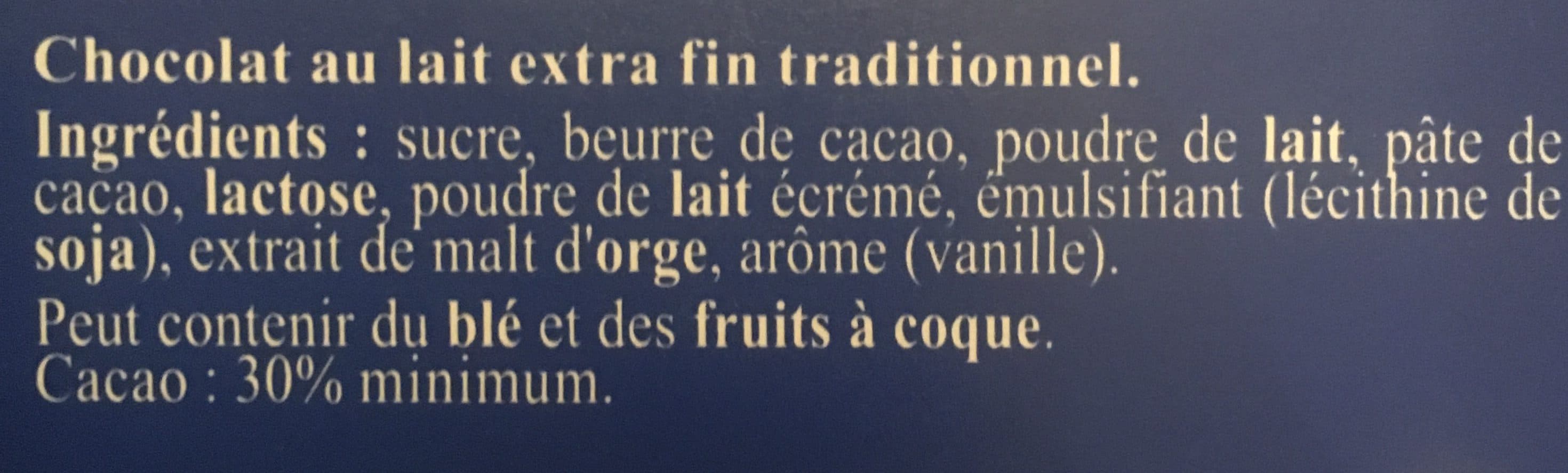 Lindt Chocolat lait Lindt packshot