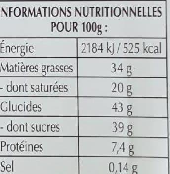 Lindt Lindt à cuisiner 70% cacao - Éclats de caramel packshot