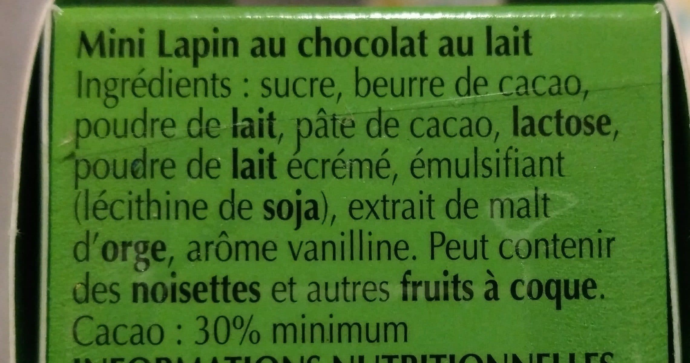 Lindt Lapin or packshot