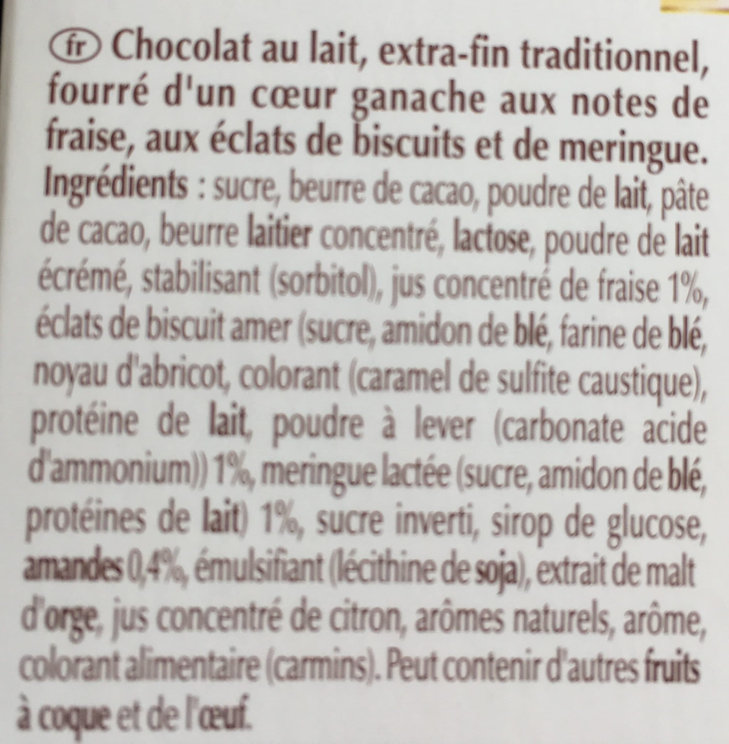 Lindt Création Les Macarons Fraise packshot